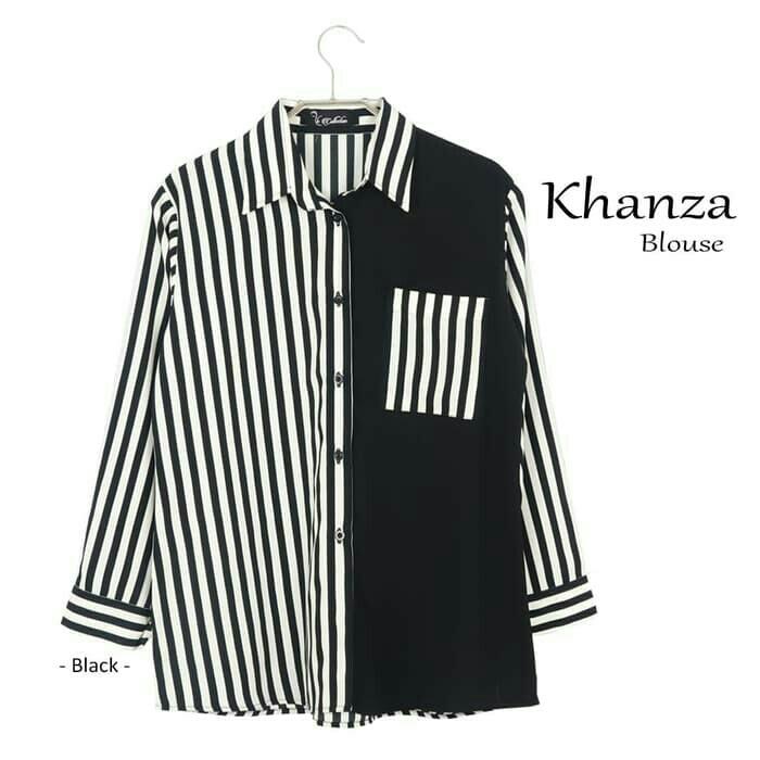 Atasan Wanita Khanza Blouse Tunik Wanita Baju Wanita Blouse Wanita