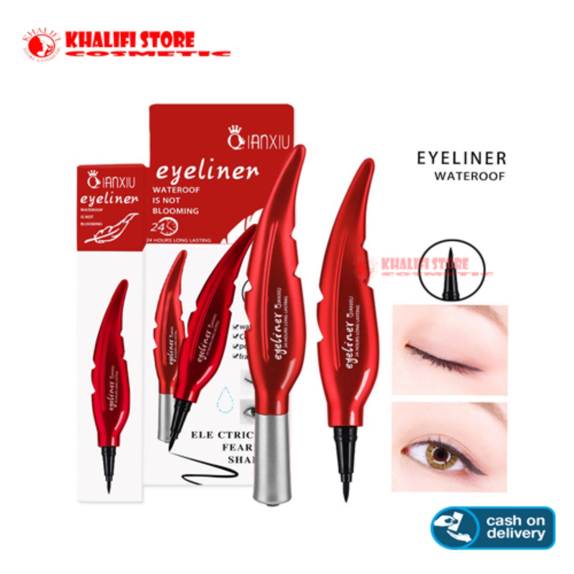 Eyeliner mata Spidol Daun Waterproof Qianxiu Tahan Lama 24 Jam Longlasting 1 Pcs Lazada