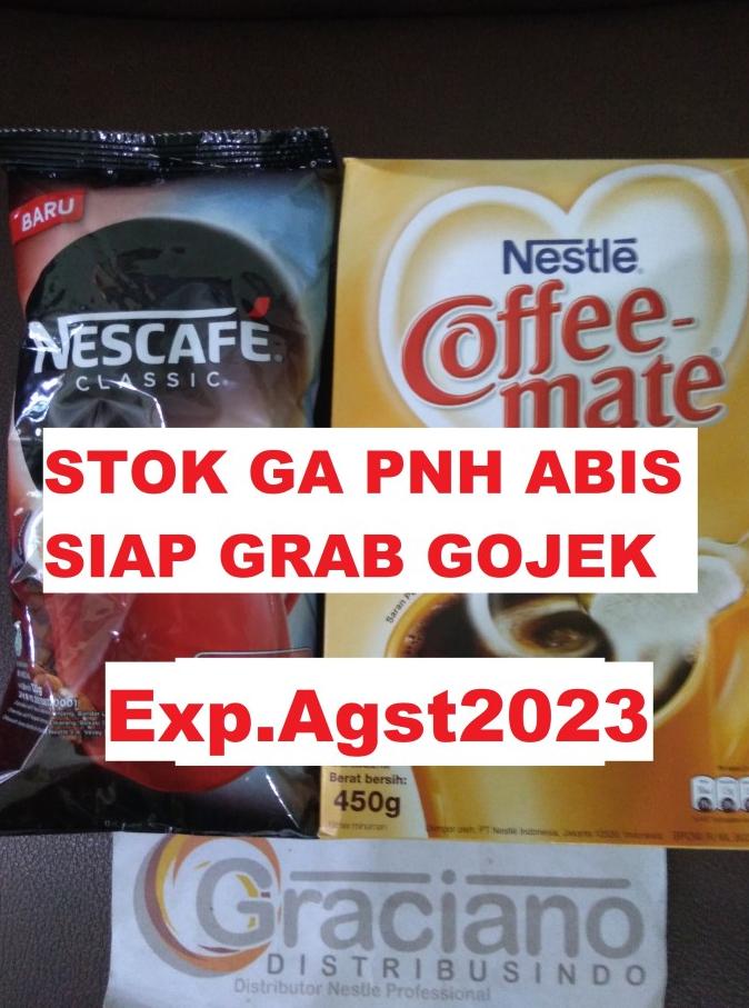 PROMO Nescafe Classic Vending 120gr + Nestle Coffee Mate Creamer 450gr