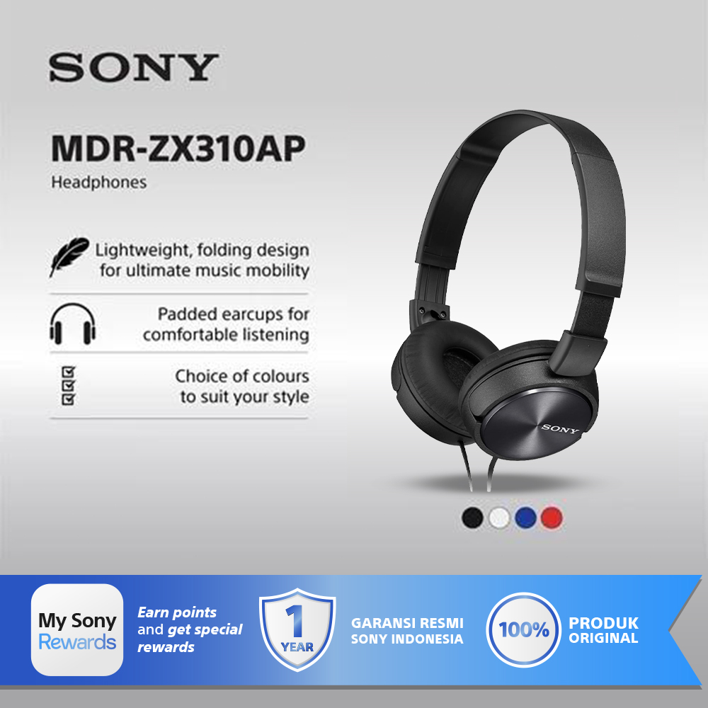 Sony Mdr Zx310ap Headphones Sony Headphones 310ap Sony MDR-ZX310AP