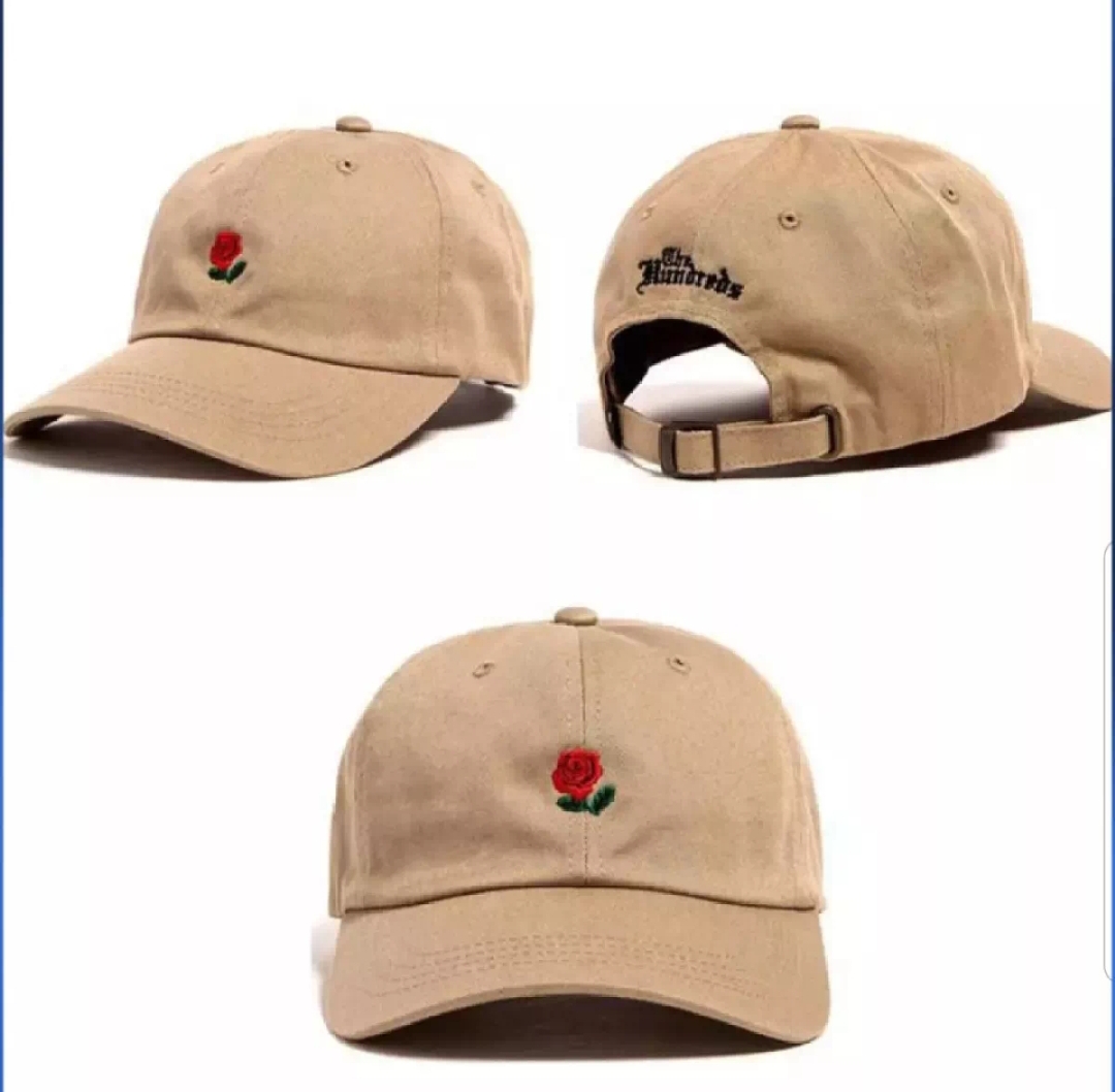 Topi baseball motif bunga terlaris 