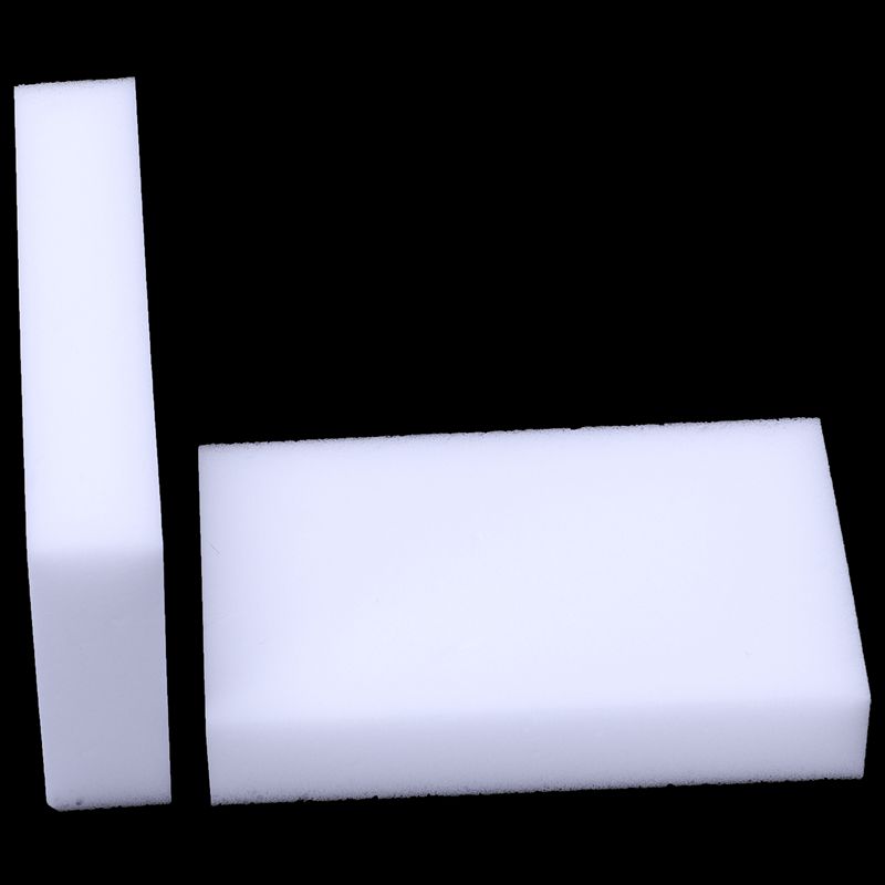 70Pcs white kitchen dishwashing sponge block, cleaning magic sponge block 10x6cmx2cm