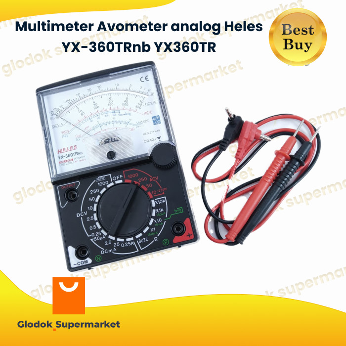 MULTIMETER AVOMETER ANALOG MULTITESTER TESTER HELES YX360TRNB YX360TR TUBRUKSTORE25 Lazada