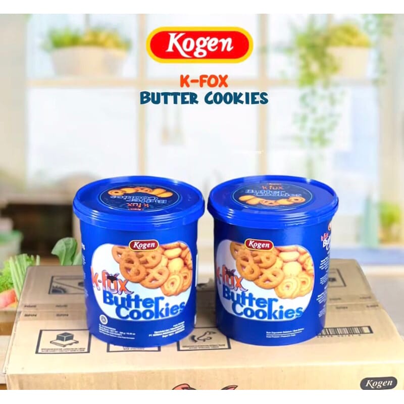KOGEN BUTTER COOKIES/ KFOX 300 GRAM BISKUIT LEBARAN FBL Lazada Indonesia