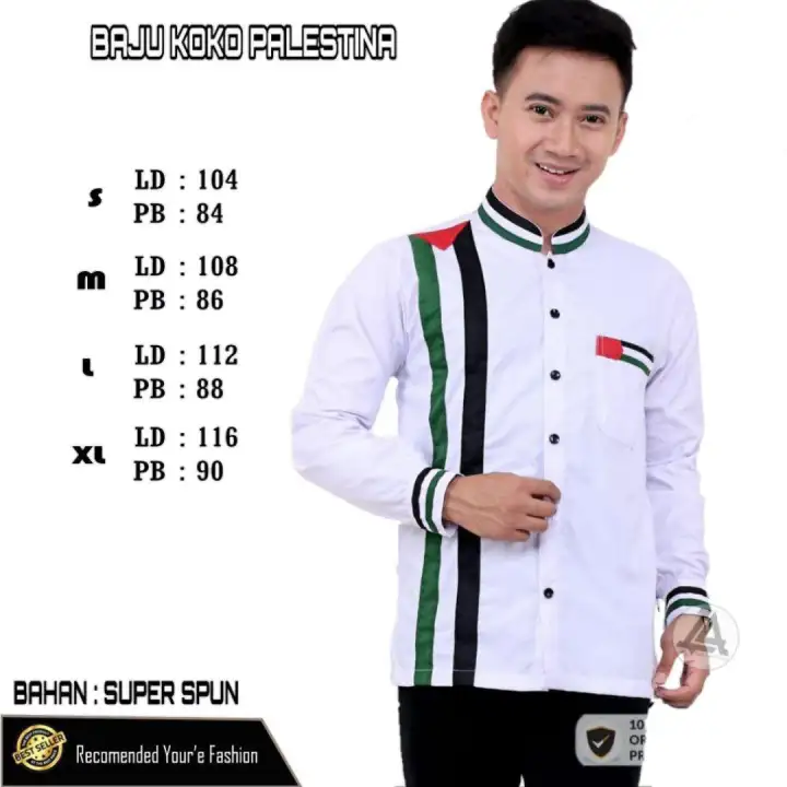 Bisa Cod Baju Koko Muslim Koko Dewasa Koko Remaja Kemeja Koko Modern Baju Koko Lengan Panjang Lazada Indonesia