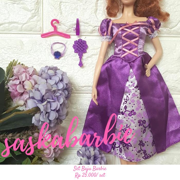 Gambar Pola Baju Barbie