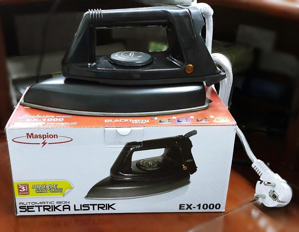 Maspion Setrika Listrik Automatic Iron Ex 1000 Lazada Indonesia