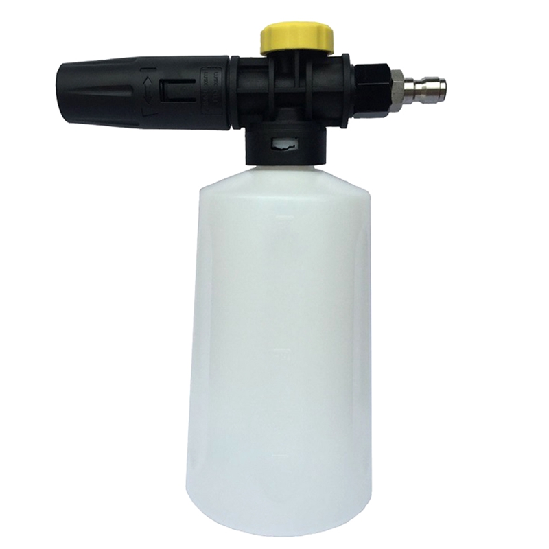 750ML Snow Foam Lance Cannon Washer Soap Pressure Car Foam Wash Adjustable Sprayer with 1/4 Quick Connector