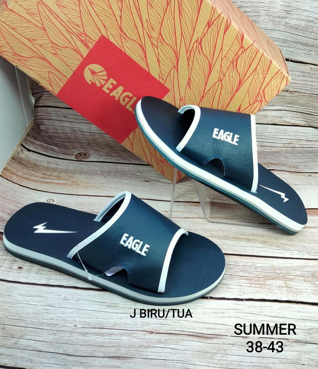 Sandal pria import eagle summer Lazada Indonesia