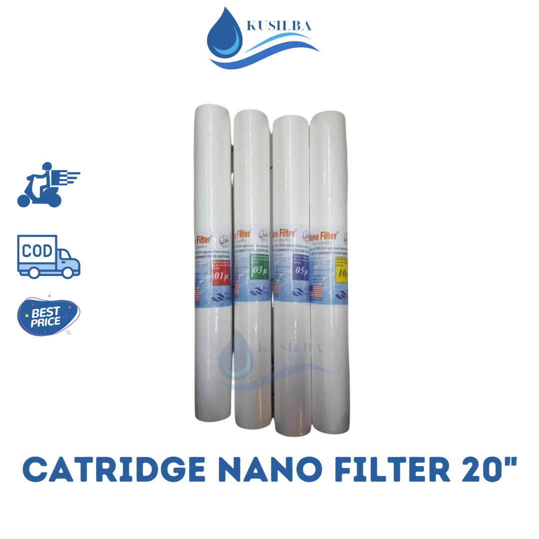 Catridge Nano Filter 20 Inch / Spoon / Sedimen Filter Air Nano 20