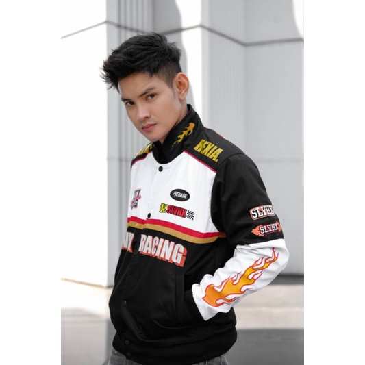 COD] PROMO NASCAR JACKET RACING HITAM 