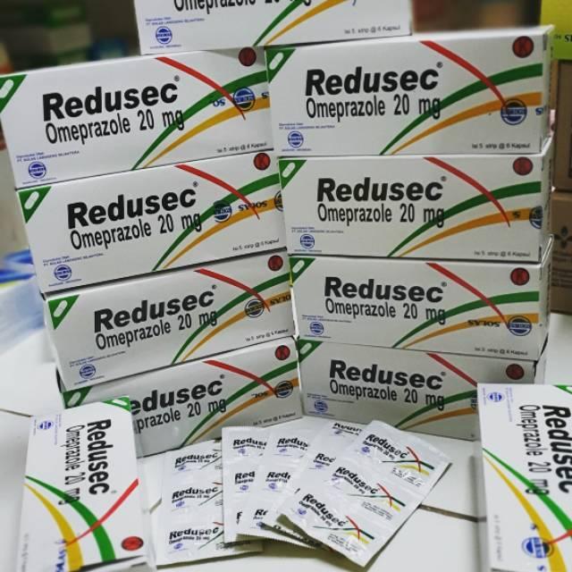 REDUSEC 20MG/OMEPRAZOLE/MAAG LAMBUNG PERUT/PER BOX