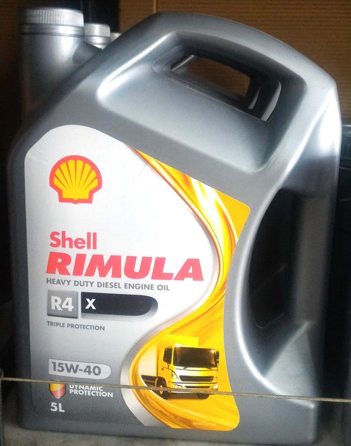 OLI SHELL RIMULA R4X DIESEL ISI 5LITER ISUZU PANTHER, INNOVA, FORTUNER