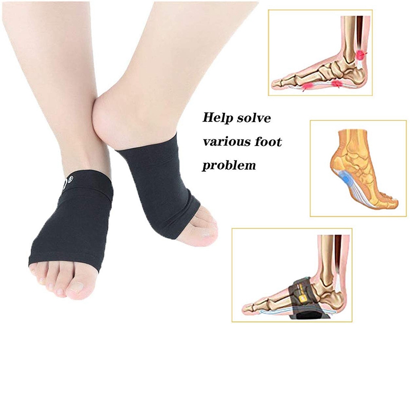 Compression Arch Support with Comfort Gel Pad,Arch Brace for Flat Feet ...