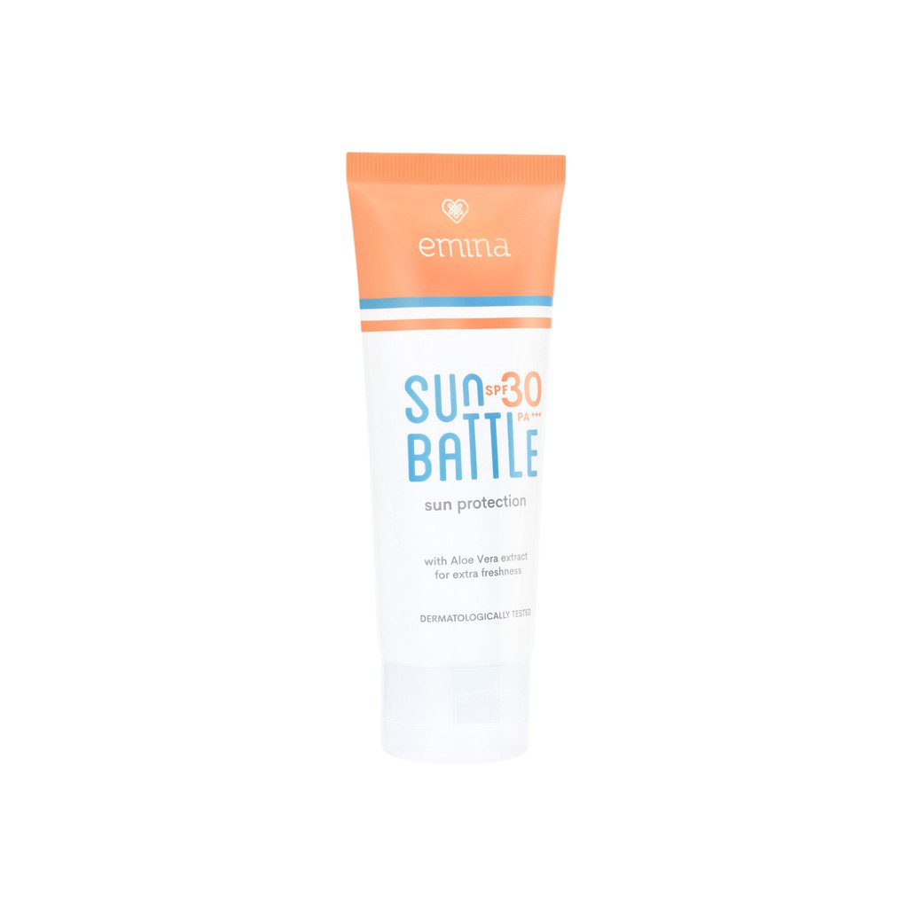 sunscreen emina battle spf 30