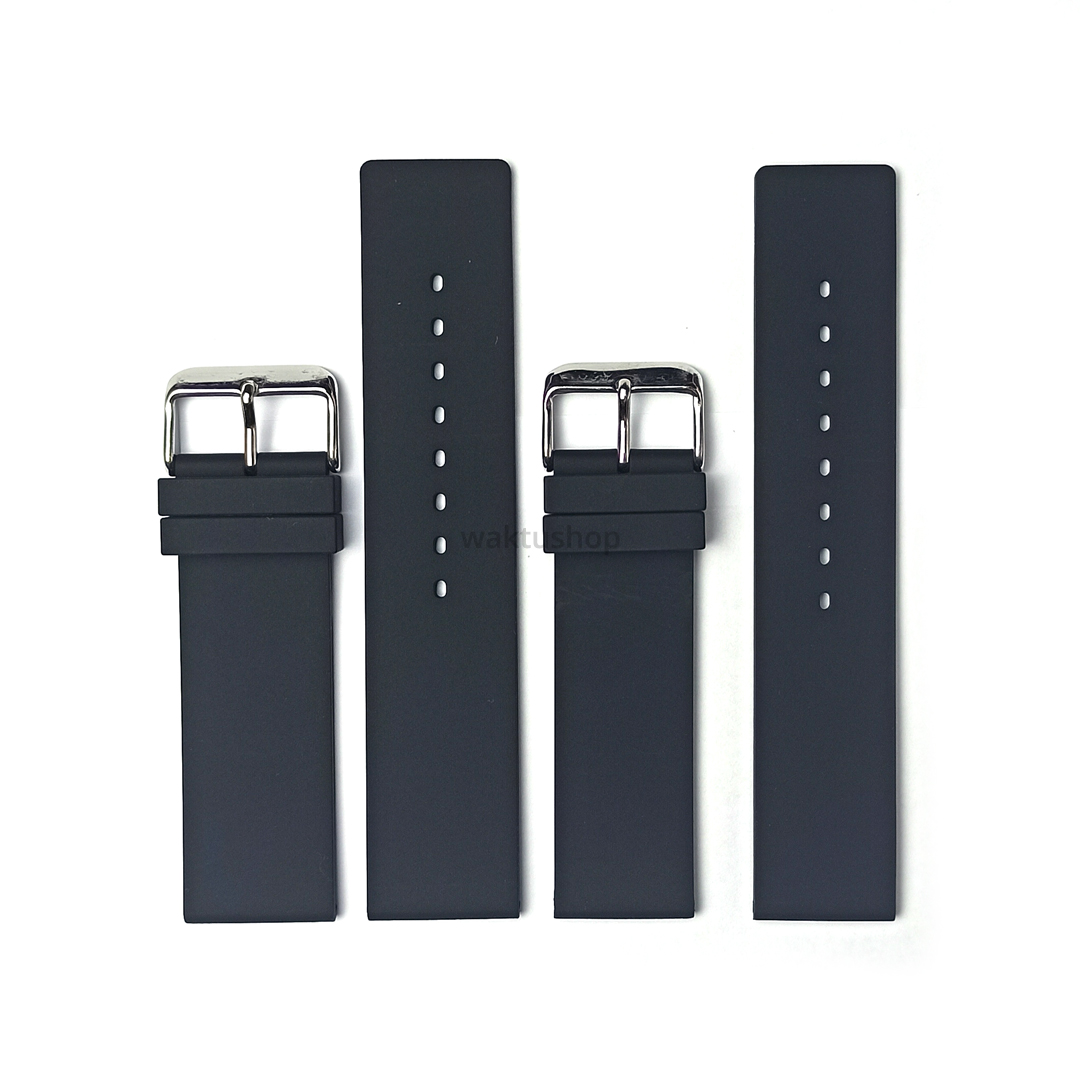 Strap Straps Tali Jam Tangan Silikon Silicone SW18002 Original