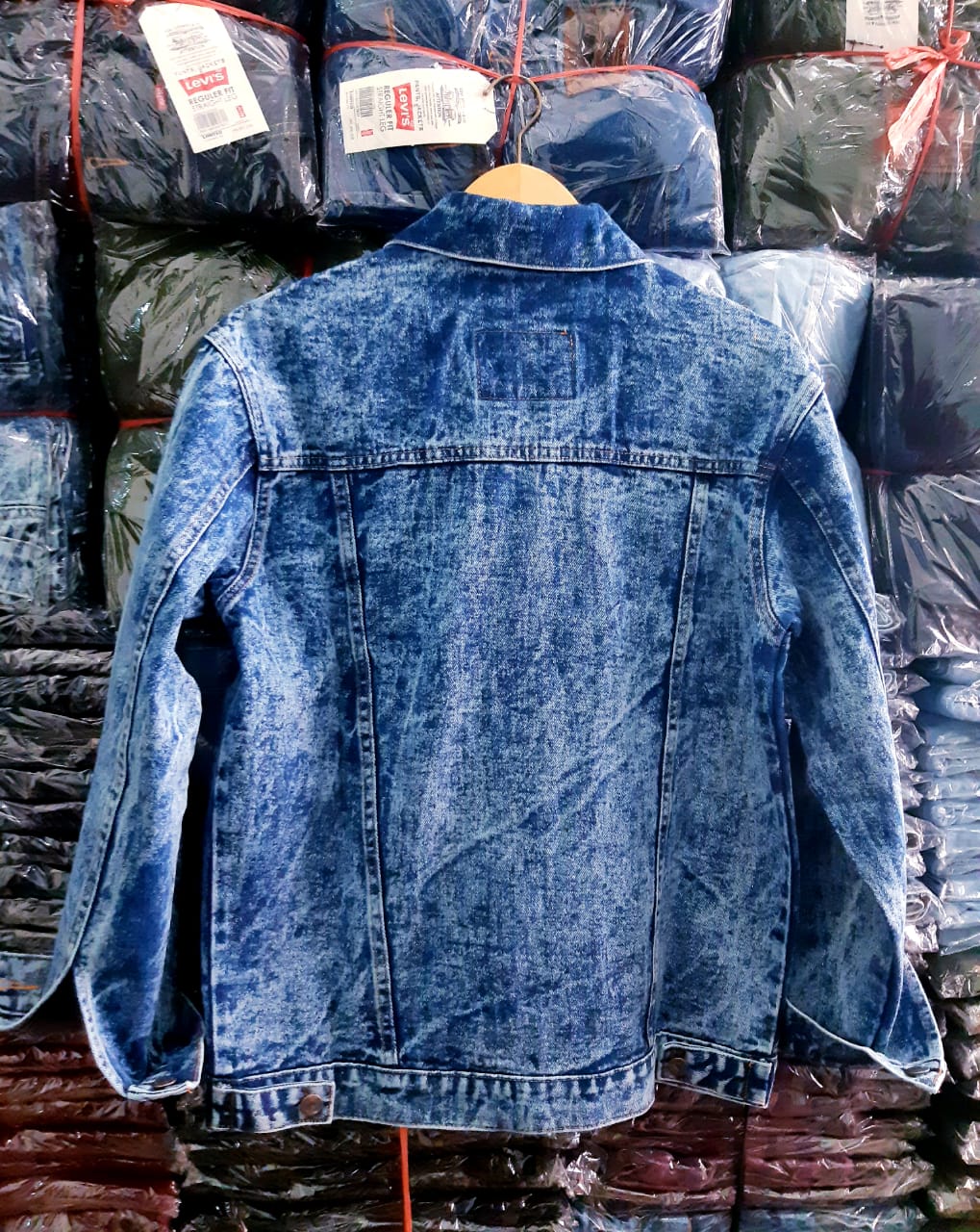 Jaket Jeans Denim Casual Pria 