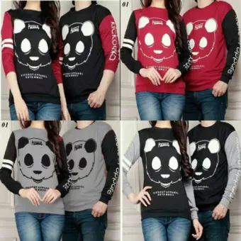 sweater panda couple