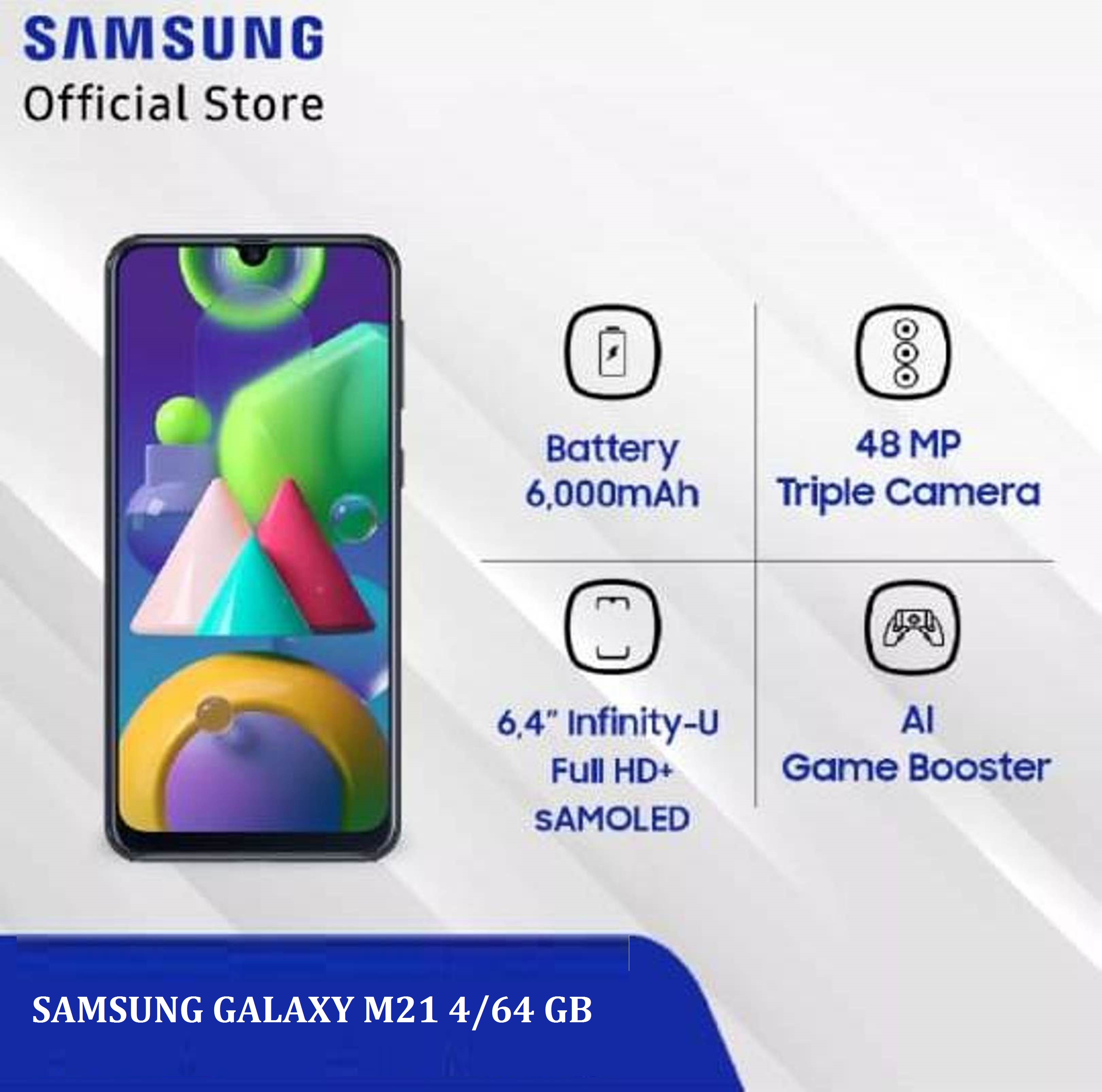 Samsung Galaxy M21 4 64 Gb Resmi Lazada Indonesia