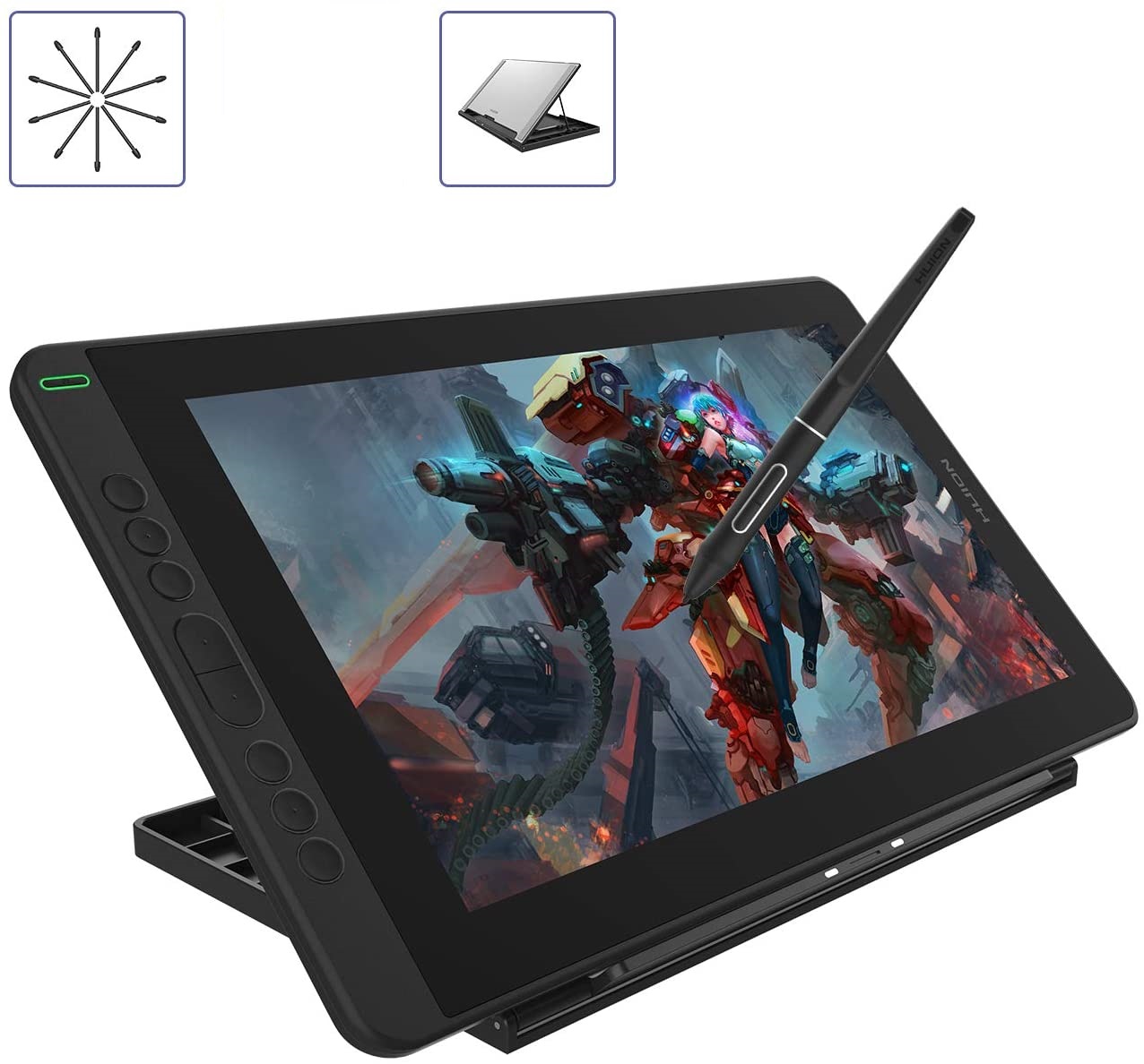 2020 HUION Kamvas 13 Android Mendukung 