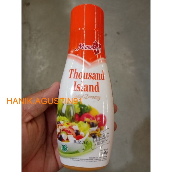 Mama Suka Mamasuka Salad Dressing Mayonais 300 Gr Thousand island ...