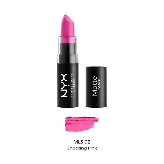 NYX MATTE LIPSTICK SHOCKING PINK
