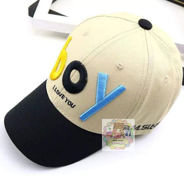 TOPI ANAK Bordir BOY / TOPI ANAK BORDIR BOY /TOPI ANAK MOTIF BORDIR BOY ...