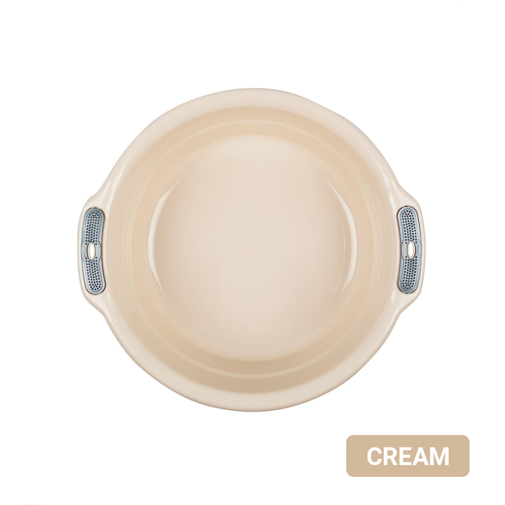 Plus One Baskom Plastik Air Serbaguna Warna Pastel / Baskom Cuci Baju