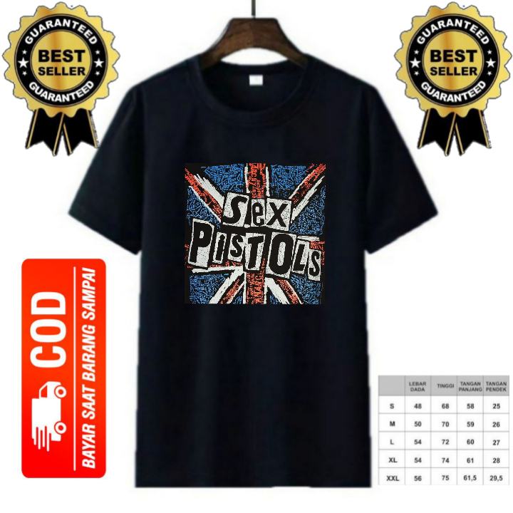 KAOS BAND SEX PISTOLS Lazada Indonesia 