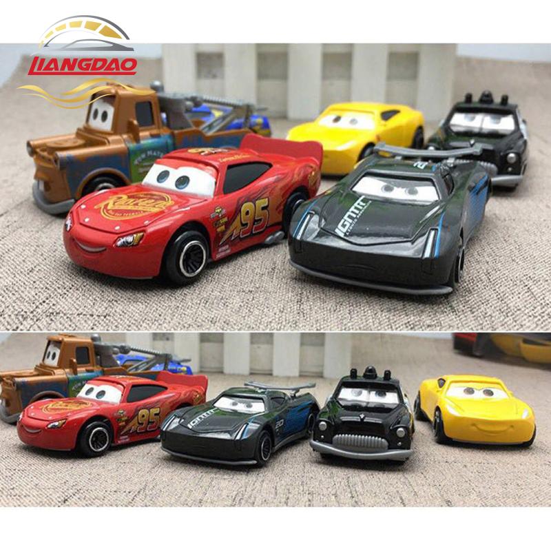LD Pixar Cars 2 McQueen Metal Toys Model Car Birthday Gift Puket Stores