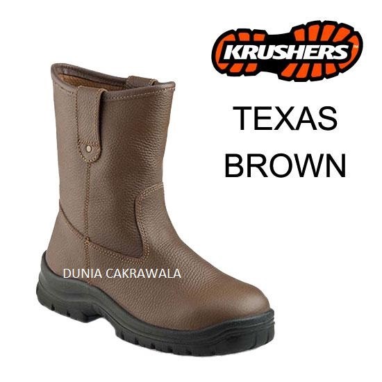 safety shoes brown