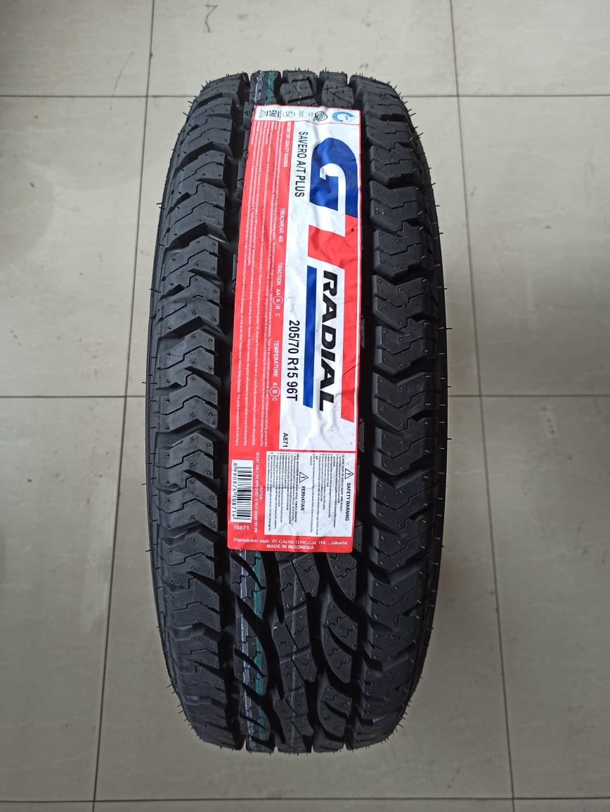 GT Radial Savero AT Plus 205/70 R15 Ban Mobil Taruna CRV Katana Hilux