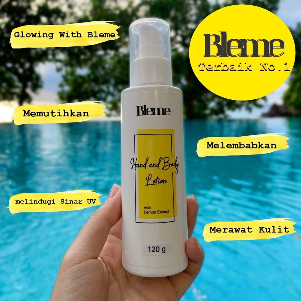 [ LOTION ] Bleme Body Lation Bpom Ori Bleme Penghilang Bekas Luka Bleme