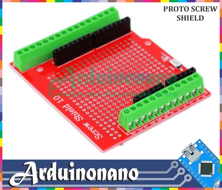 Arduino Proto Screw Shield prototype terminal expansion board | Lazada ...