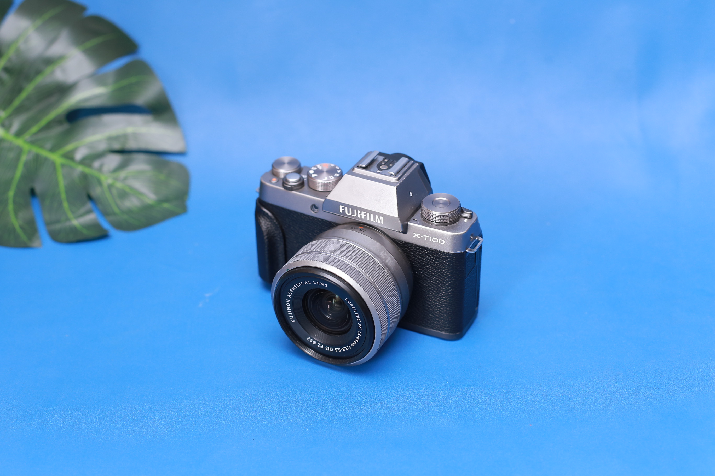 FUJIFILM XT100 Lensa Kit 15-45mm Kamera Mirrorless Lazada