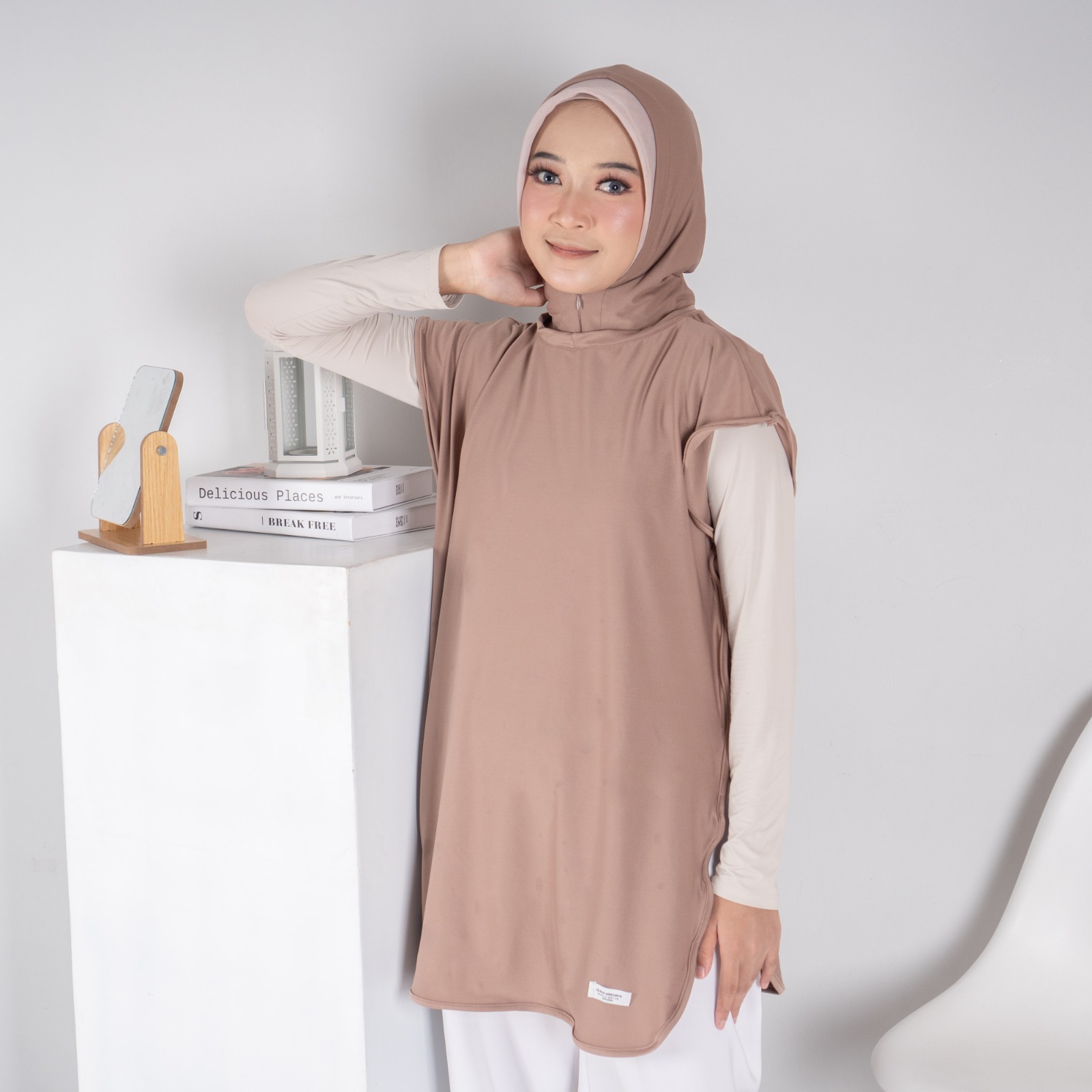 rompi korea style hijab