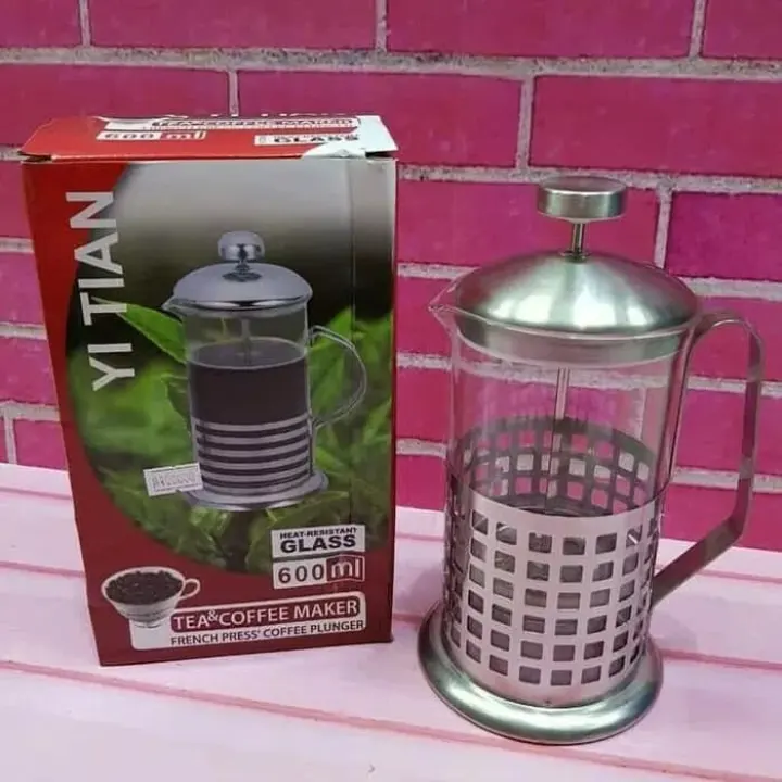 Promo Murah Cod Alat Penyaring Kopi Teh French Press Tea Coffee Plunger 600ml Yitian Tersedia Juga Coffee Maker Pot Coffee Maker Set Coffee Maker Murah Coffee Maker Mini Coffee Maker Kris Lazada Indonesia