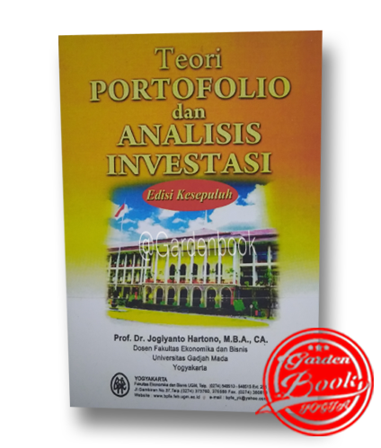 Buku Teori Portofolio Dan Analisis Investasi Edisi 10 - Prof Dr ...