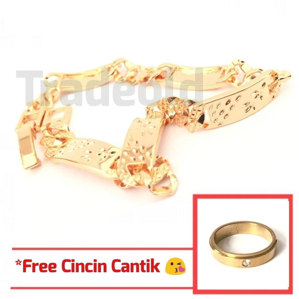 Model Gelang Kaki Emas 24 Karat  MODELEMASTERBARU