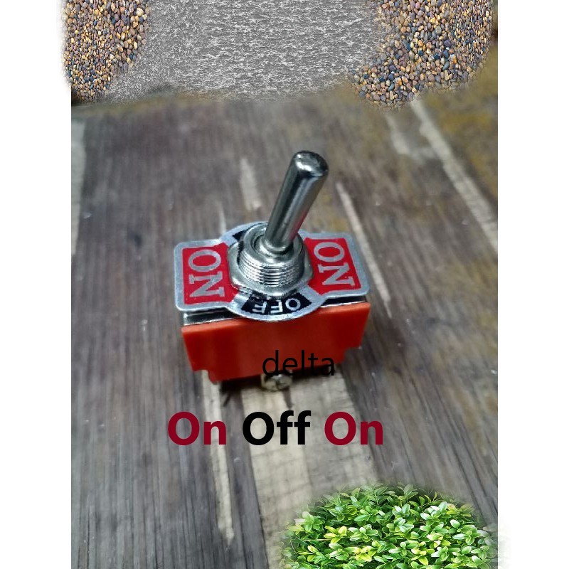 Saklar Switch On Off dan On Off On 12V 24V mobil motor rumah | Lazada ...