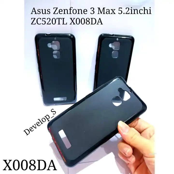 Asus Zenfone 3 Max 5 2 Inchi Zc520tl X008da Softshell Silicon Casing Case Hitam Lazada Indonesia
