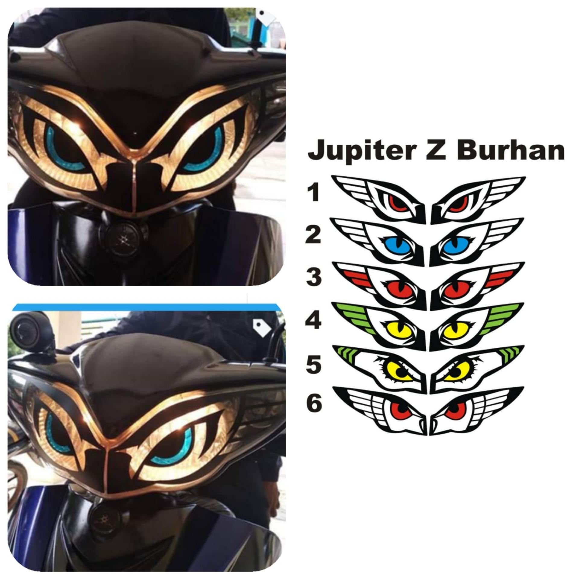 Stiker Sticker Mata Elang Jupiter Z Burhan Lazada Indonesia