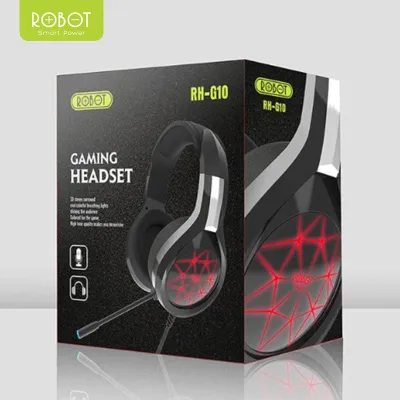 Robot Wired Gaming Headset RH-G10 with 7 Colour LED
