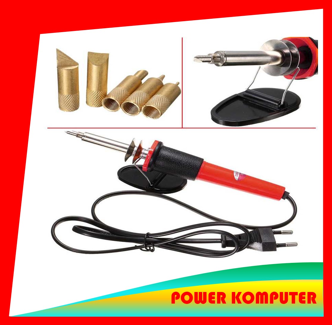 Solder Lukis Solder Lukis Kayu Pyrography WoodWood Burning Kit 37