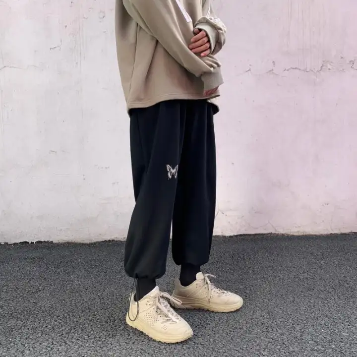 mens fleece lined track pants