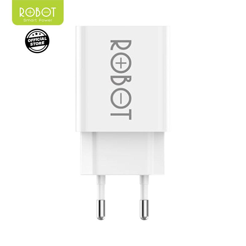 ROBOT RT-C04S Dual USB Ports Smart Indentification Charger Adapter - Garansi Resmi 1 Tahun