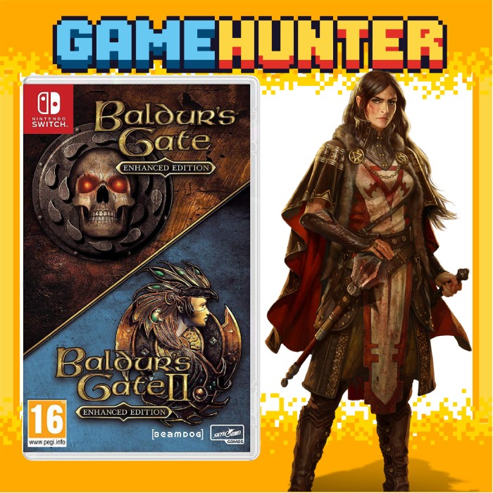 Baldur's Gate 1 & 2 Enhanced EU版 Switch Baldur's Gate and