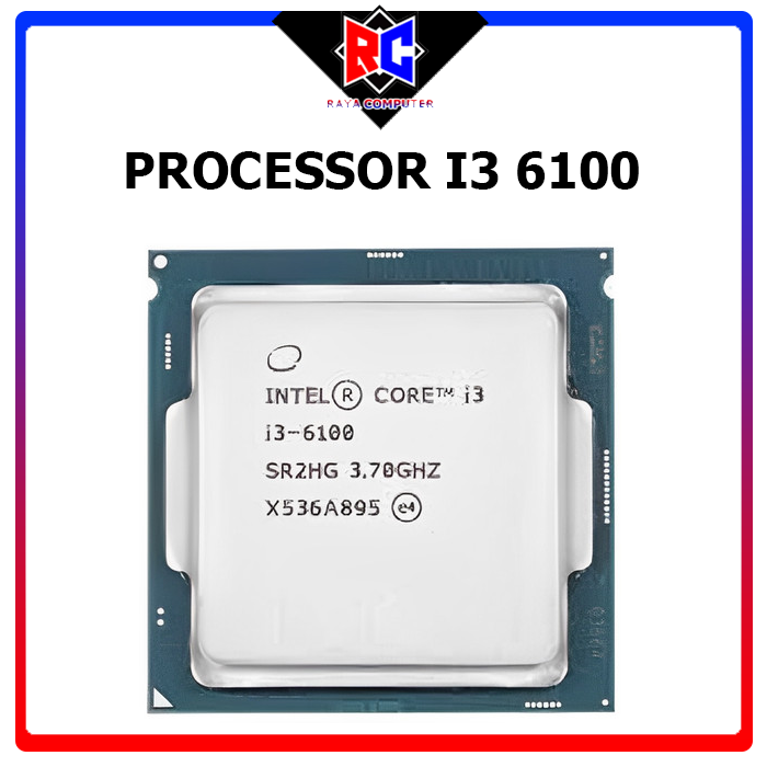 Processor Intel Core I3 6100 Lazada Indonesia