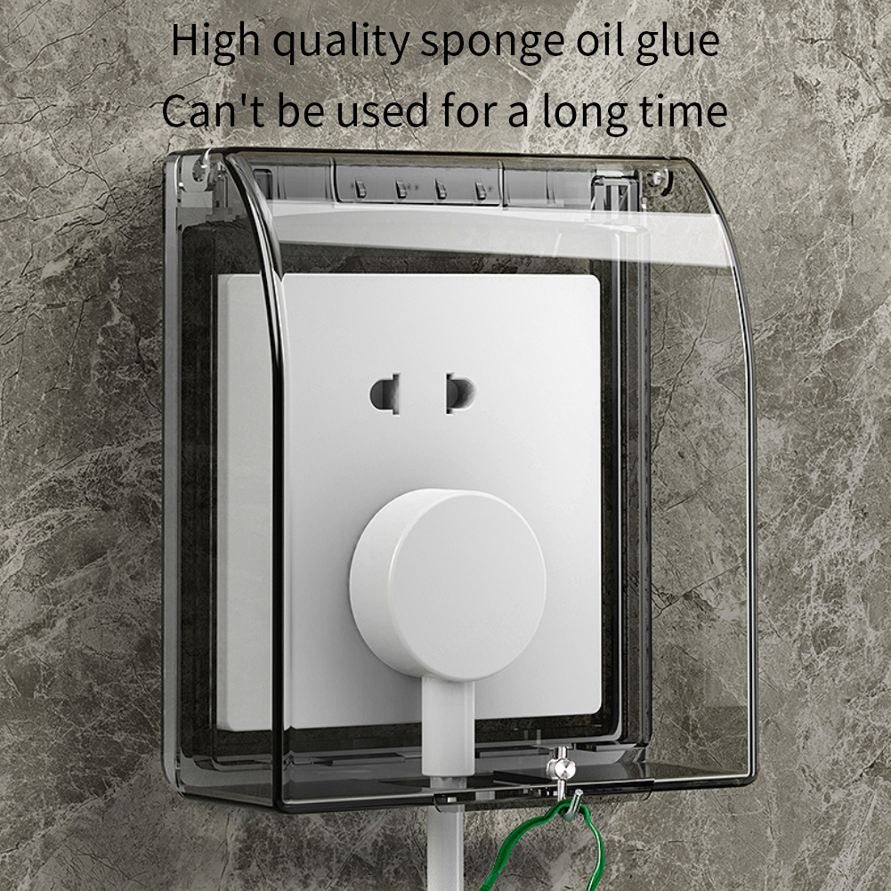 ACE ONE Hộp Chống Nước Gắn Tường Loại 86 Thông Dụng Nắp Bảo Vệ Công Tắc Tấm Trong Suốt Đồ Bảo Vệ Hộp Ổ Cắm Ngoài Trời 【Còn Hàng】