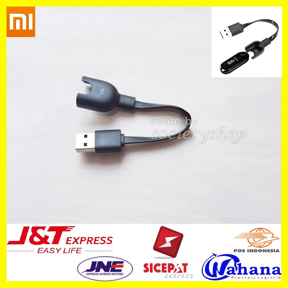 Mi Band 3 Kabel ChargerJam Xiaomi OLED Cable USB MiBand Casan Carger Jobs Charging LED Watch